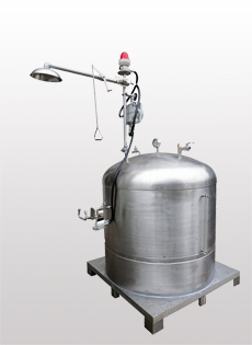 叉車移動推車式洗眼站0209-1100(定制) 叉車移動推車式洗眼站0209-1100(定制)